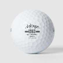 60e Birthday Golf Balls