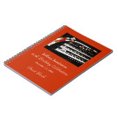 60e Birthday Party Guest Book, Antiek orgaan Notitieboek (Linkerzijde)