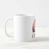 60e Birthday Retro Sunset Koffiemok (Links)