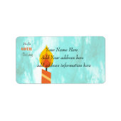  60e Birthday return/adresetiketten Etiket (Voorkant)