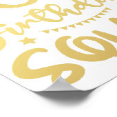 60e Birthday Squad 60 Party Crew Poster (Hoek)