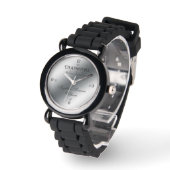 60e bruiloft Jubileum aangepaste horloge diamant (Hoek)