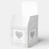 60e bruiloft Jubileum diamanten hart Bedankdoosjes (Geopend)