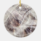 60e bruiloft Jubileum Diamond Party Lights Keramisch Ornament (Achterkant)