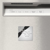 60e bruiloft Jubileum magneet (Insitu (Vaatwasser))