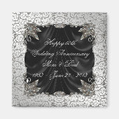 60e bruiloft Jubileum magneet (Voorkant)