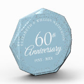 60e Diamanten Bruiloft Confetti Fotoblokken (Links)