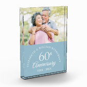 60e Diamanten Bruiloft Foto Blok (Links)