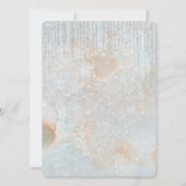 60e Diamanten Bruiloft Hemels Chic Kaart (Achterkant)