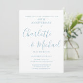 60e Diamanten Bruiloft Jubileum Elegant Schrift Kaart (Staand voorkant)