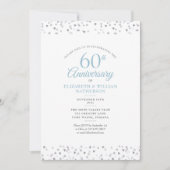 60e diamanten bruiloft liefdeshartjes kaart (Voorkant)