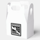 60e diamanten bruiloft traditioneel bedankdoosjes (Geopend)