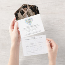 60e diamanten bruiloft waterverf