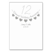 60e diamanten hart bruiloft jubileum kaart (Voorkant)