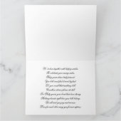 60e Diamanten Huwelijksjubileum 8.5x11 Kaart (Binnen)