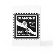60e diamanten huwelijksjubileum traditioneel
