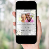 60e diamanten trouwdag foto welkom poster