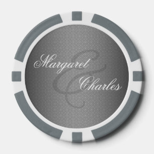 60e Diamond Jubileum   Aangepaste poker chips