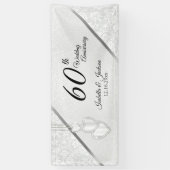 60e Diamond-Jubileum / Birthday Spandoek (Verticaal)