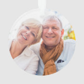 60e Diamond Jubileum Foto Rozen Garland Ornament (achterkant)