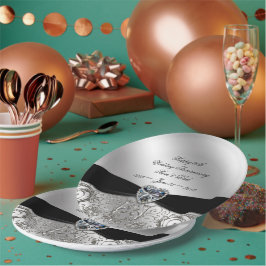 60e Diamond Wedding Jubileum Bord