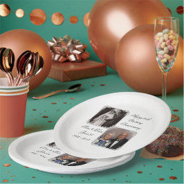 60e Diamond Wedding Jubileum Bord fotopapier