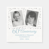 60e Diamond Wedding Jubileum Child Photos Servet (Voorkant)