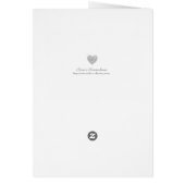 60e Diamond Wedding Jubileum-kaart op maat (Achterkant)