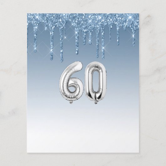 60e geboortedag voor hem (Achterkant)