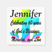 60E GEPERSONALISEERDE CHRISTELIJKE REGENBOOGKRUISS SERVET (Voorkant)