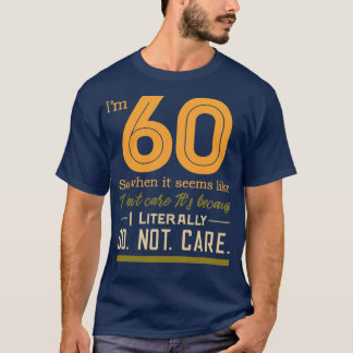 60e Geweldige feestdag T-shirt
