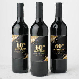 60e Gouden Jubileum Wijn Etiket