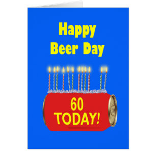 60e Happy Beer Day Verjaardag