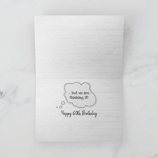 60e Humor Pelicans Kaart (Binnen)