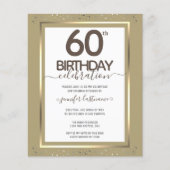 60e jaardag Gold Paper-blad (Voorkant)