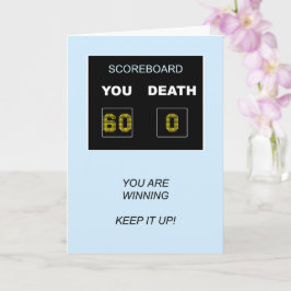 60e jaarscorebord kaart