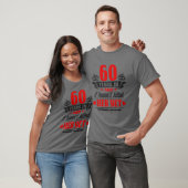 60e Jubilea paar voor de man T-shirt (Unisex)