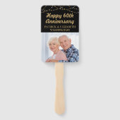 60e Jubileum 60 jaar in Making 2 Foto Handwaaier (Achterkant)