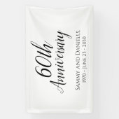 60e Jubileum Banner Decoration (Verticaal)