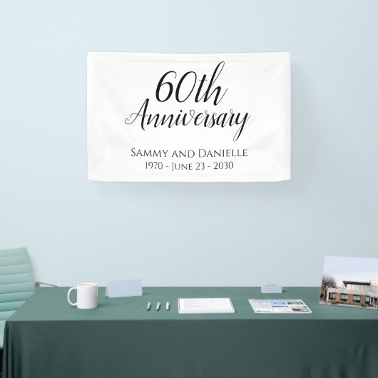 60e Jubileum Banner Decoration (Beurs)