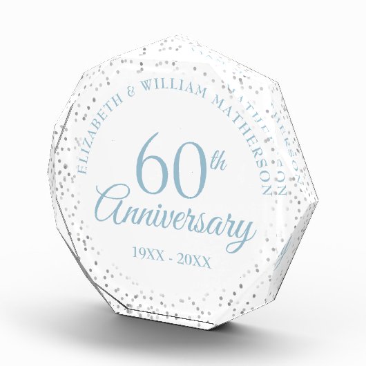 60e Jubileum Confetti Fotoblokken (Rechts)