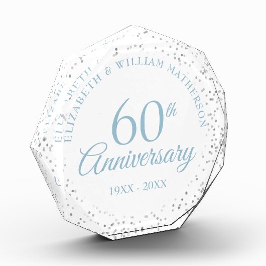 60e Jubileum Confetti Fotoblokken (Links)