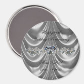 60e Jubileum Diamond Heart Magneet (Voorkant / Achterkant)