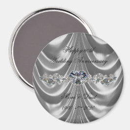 60e Jubileum Diamond Heart Magneet