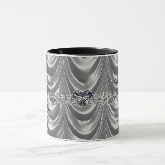 60e Jubileum Diamond Heart Mok (Midden)