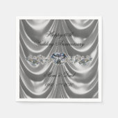 60e Jubileum Diamond Heart Servet (Voorkant)