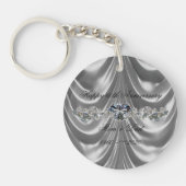 60e Jubileum Diamond Heart Sleutelhanger (Voorkant)