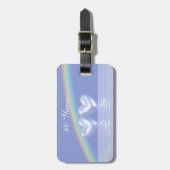 60e Jubileum Diamond Hearts Bagagelabel (Voorkant verticaal)