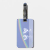 60e Jubileum Diamond Hearts Bagagelabel (Achterkant verticaal)