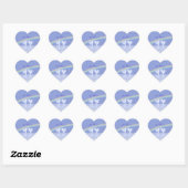 60e Jubileum Diamond Hearts Hart Sticker (Vel)